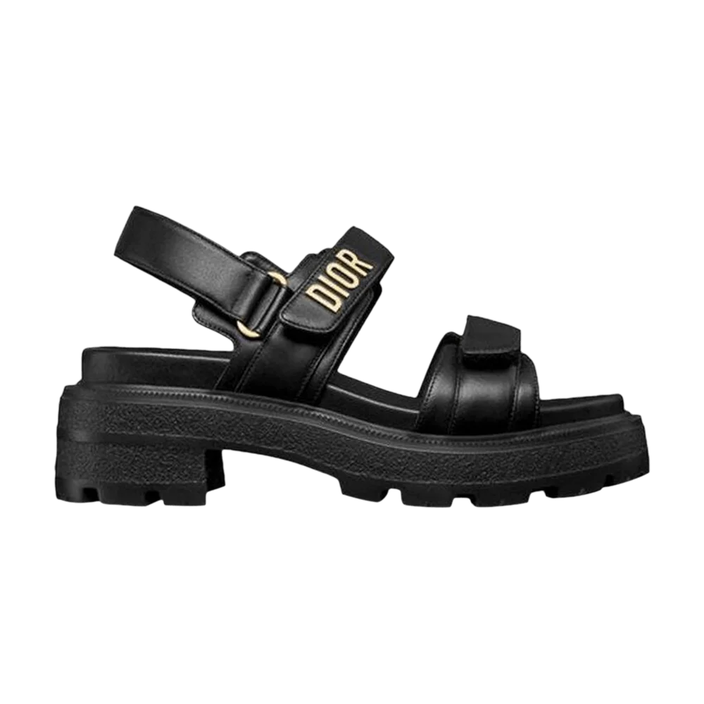 Sandalii-Dior-Wmns-Dioract-Platform-Sandal-Black