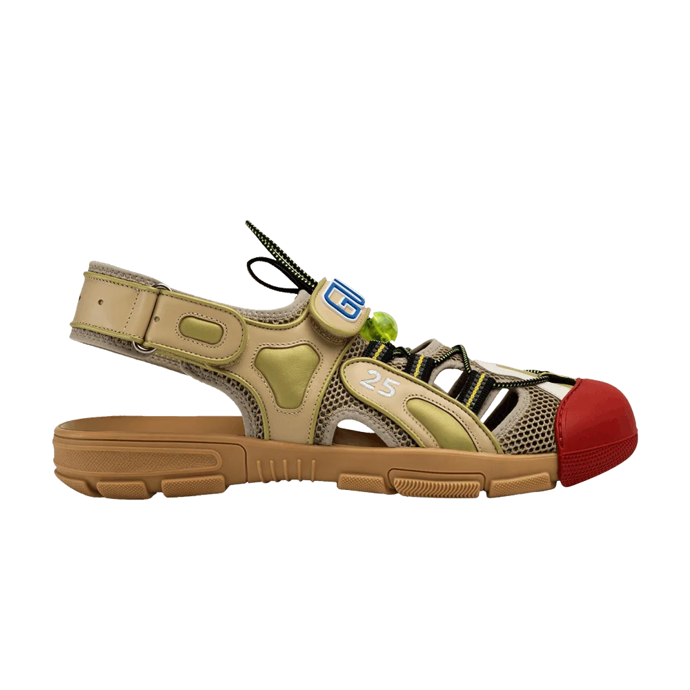 Sandalii-Gucci-Tinsel-Sports-Sandals-Black-Gold