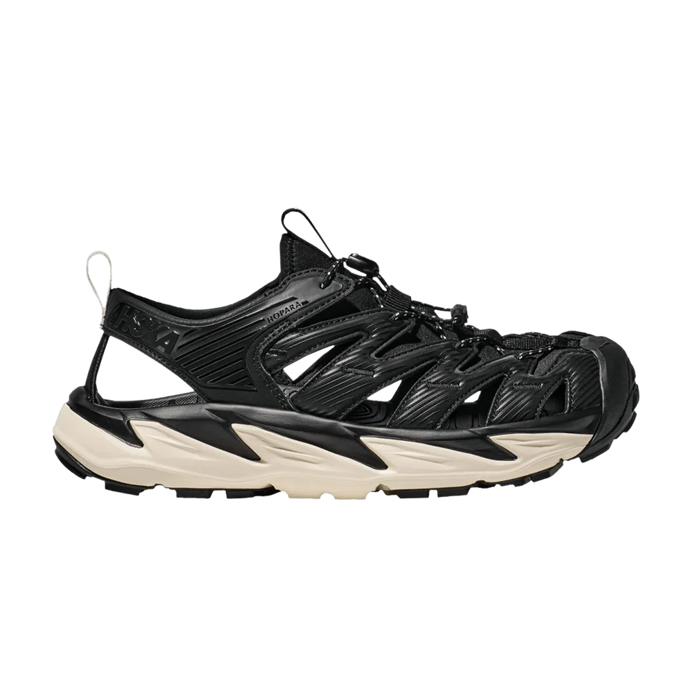 Sandalii-HOKA-Hopara-Sandal-Black-Alabaster