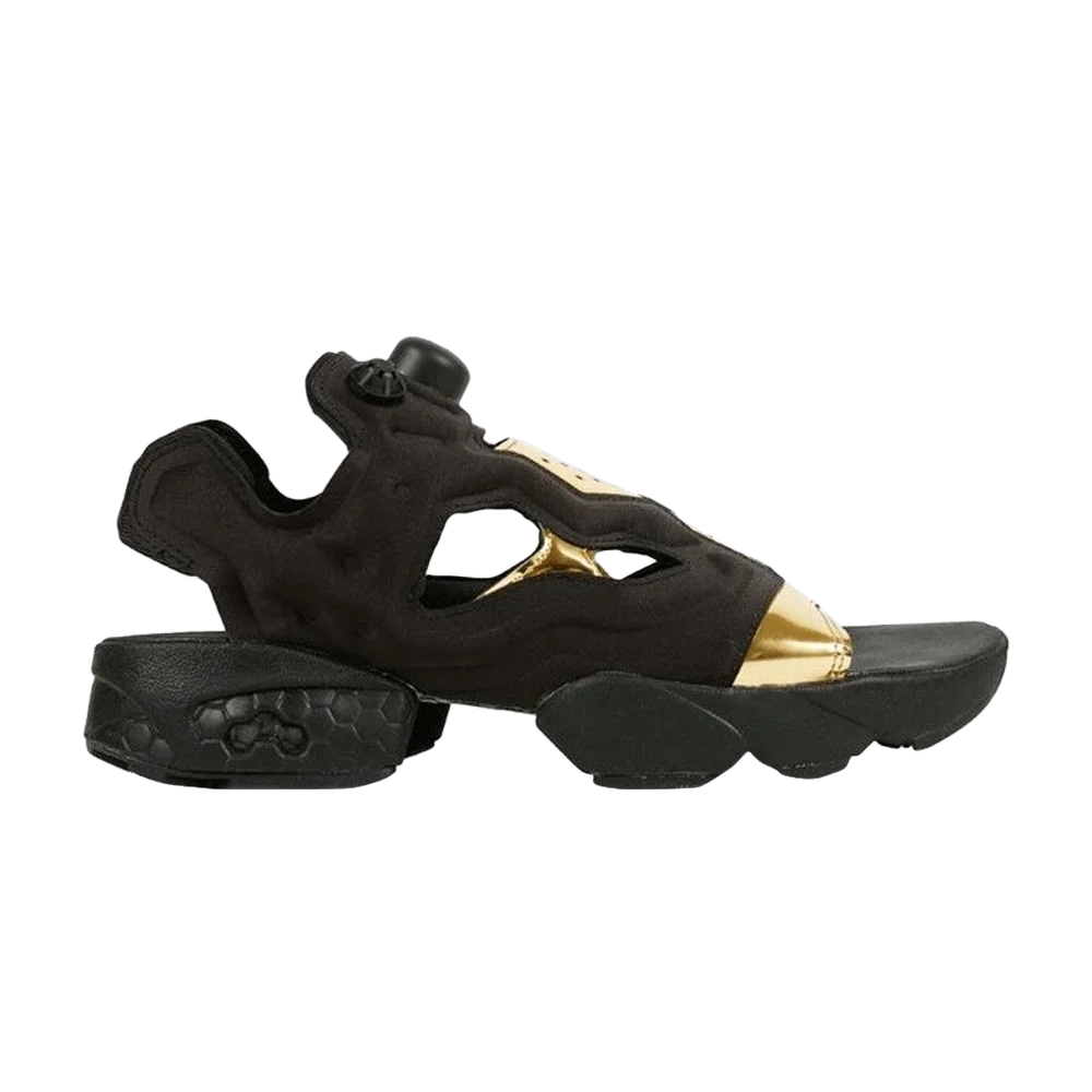 Sandalii-Reebok-Wmns-InstaPump-Fury-Sandal-Mag-Black-Gold