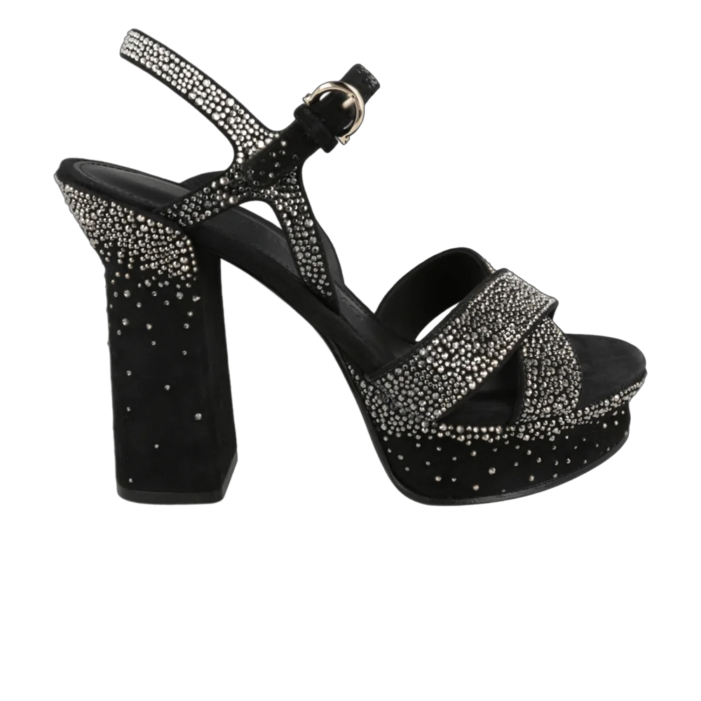 Sandalii-Wmns-Ferragamo-Sonya-Suede-Platform-Sandal-Black