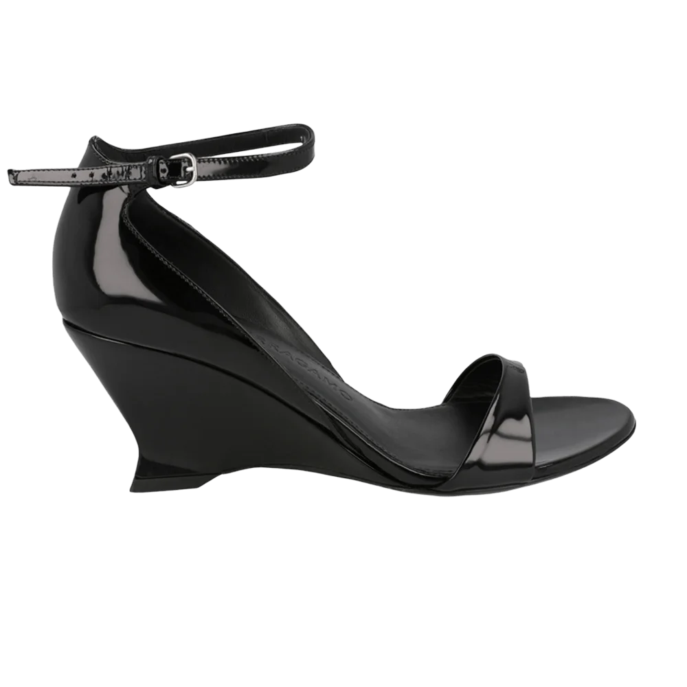 Sandalii-Wmns-Ferragamo-Vidette-Patent-Leather-Wedge-Sandal-Black