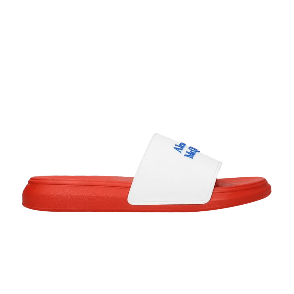 Tapochki-Alexander-McQueen-Logo-Pool-Slides-White-Orange