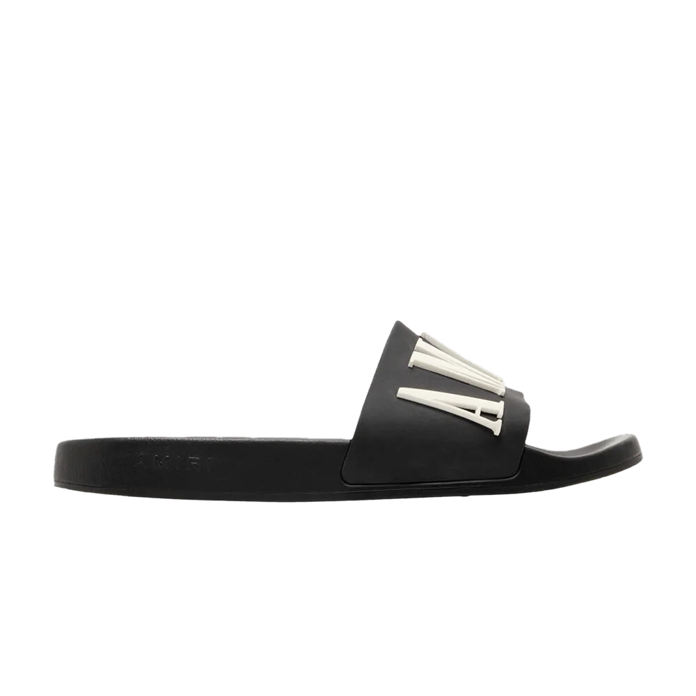 Tapochki-Amiri-Wmns-Logo-Pool-Slide-Black
