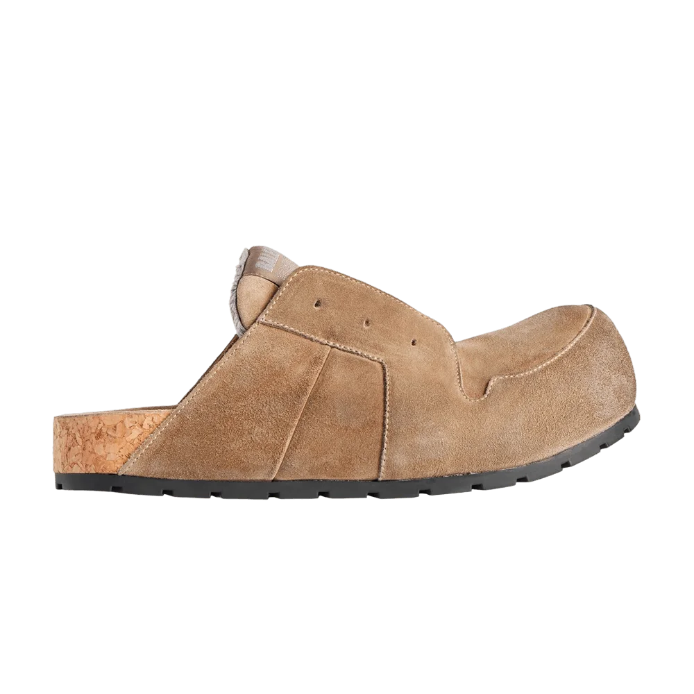 Tapochki-Balenciaga-Dumbo-Mule-In-Beige-Beige-Worn-Out-Suede