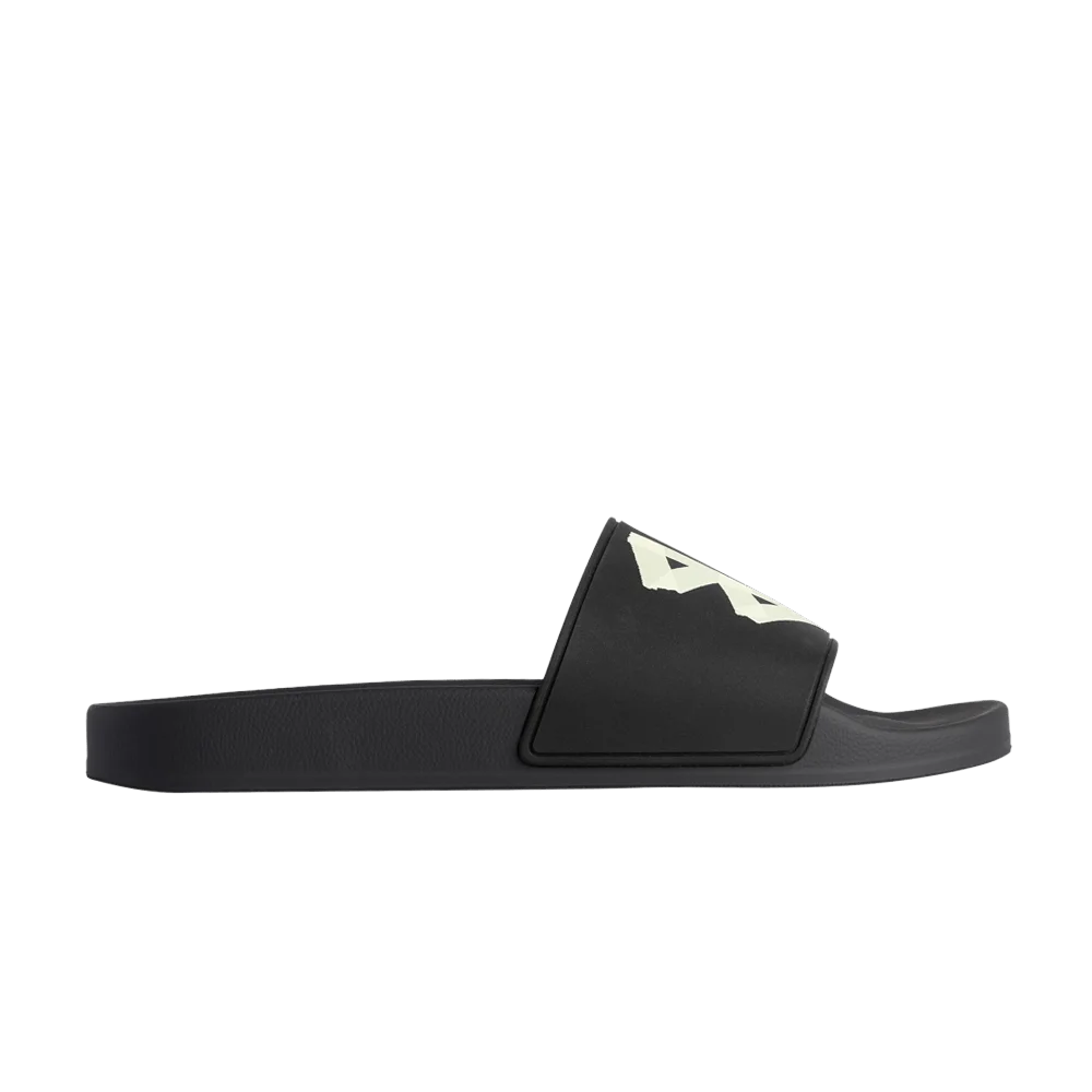 Tapochki-Balenciaga-Pool-Slides-Tape-Type-Logo-Black-Yellow