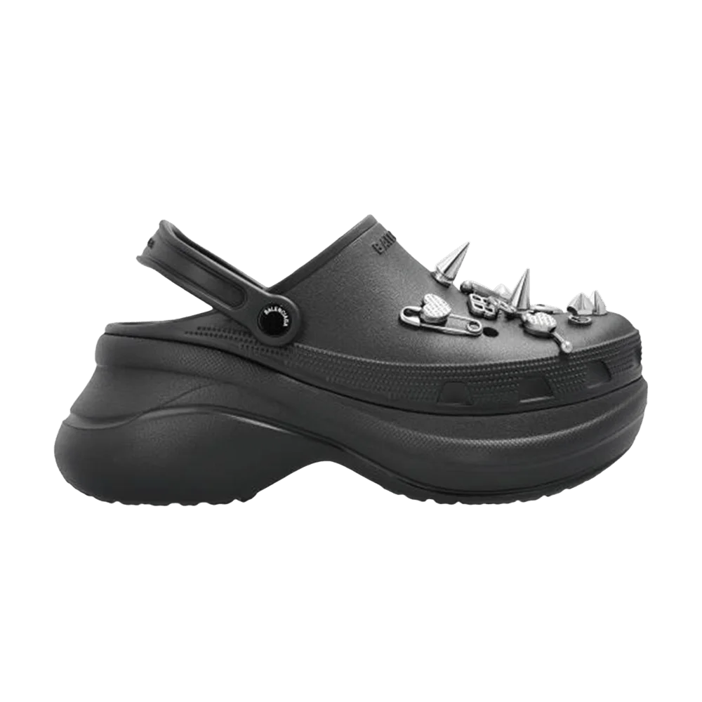 Tapochki-Balenciaga-x-Crocs-Jibbitz-Punk-Mule-Black