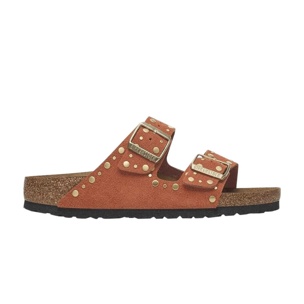 Tapochki-Birkenstock-Wmns-Arizona-Rivet-Suede-Narrow-Dark-Rust