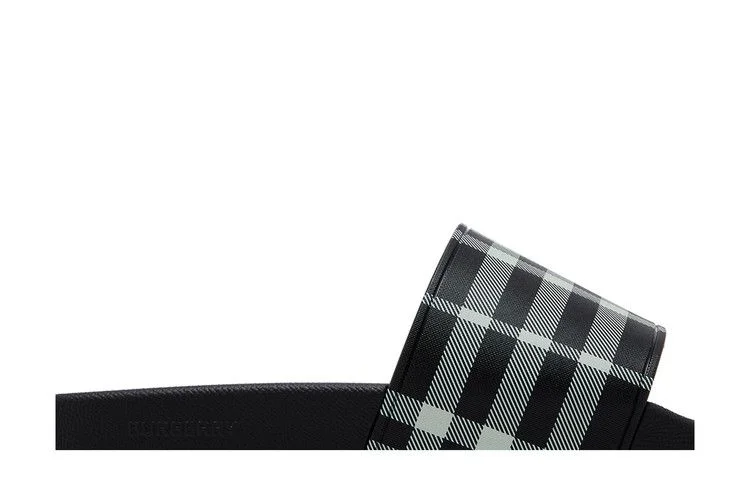 Tapochki-Burberry-Check-Slides-Black-Calico-1