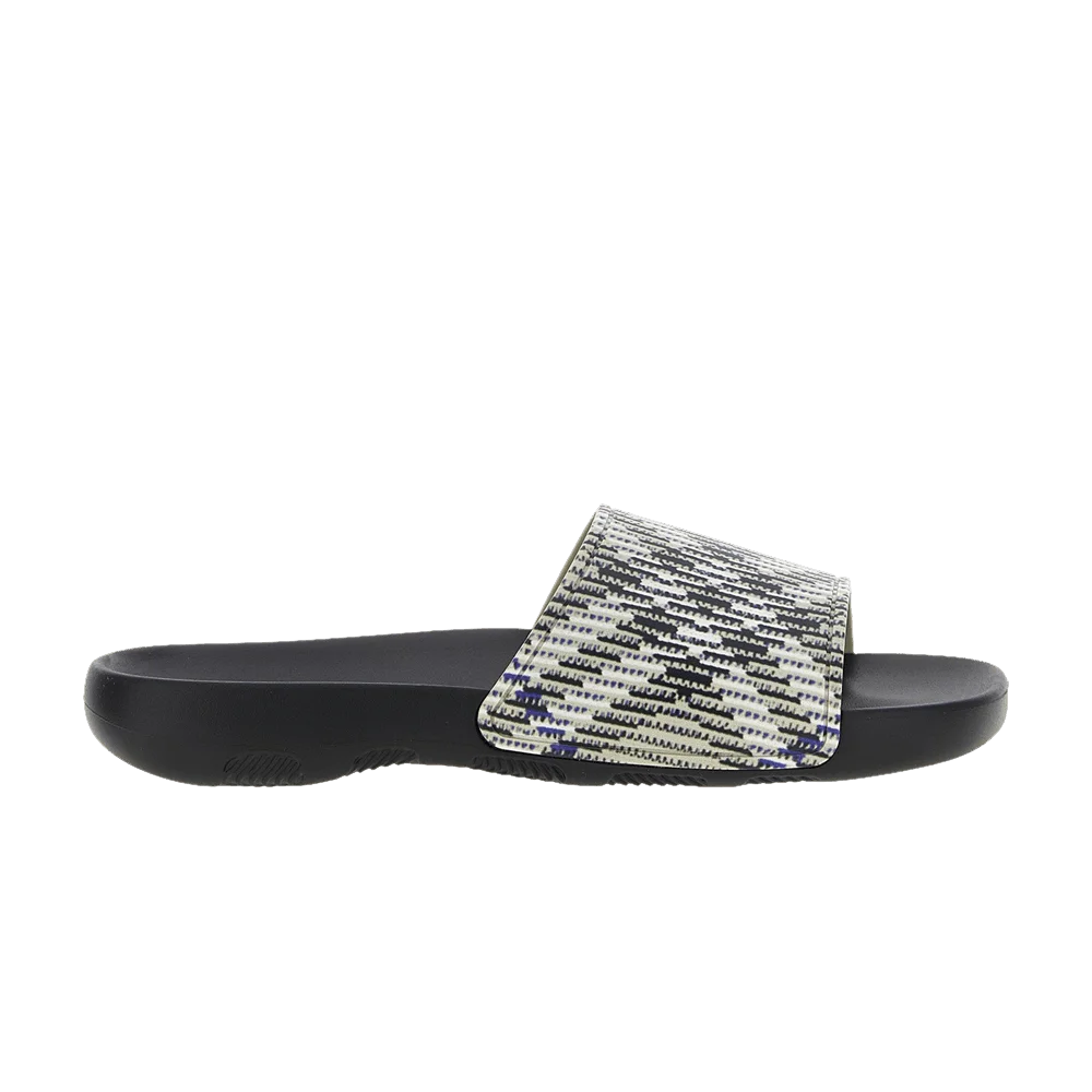 Tapochki-Burberry-Checked-Slide-Sand