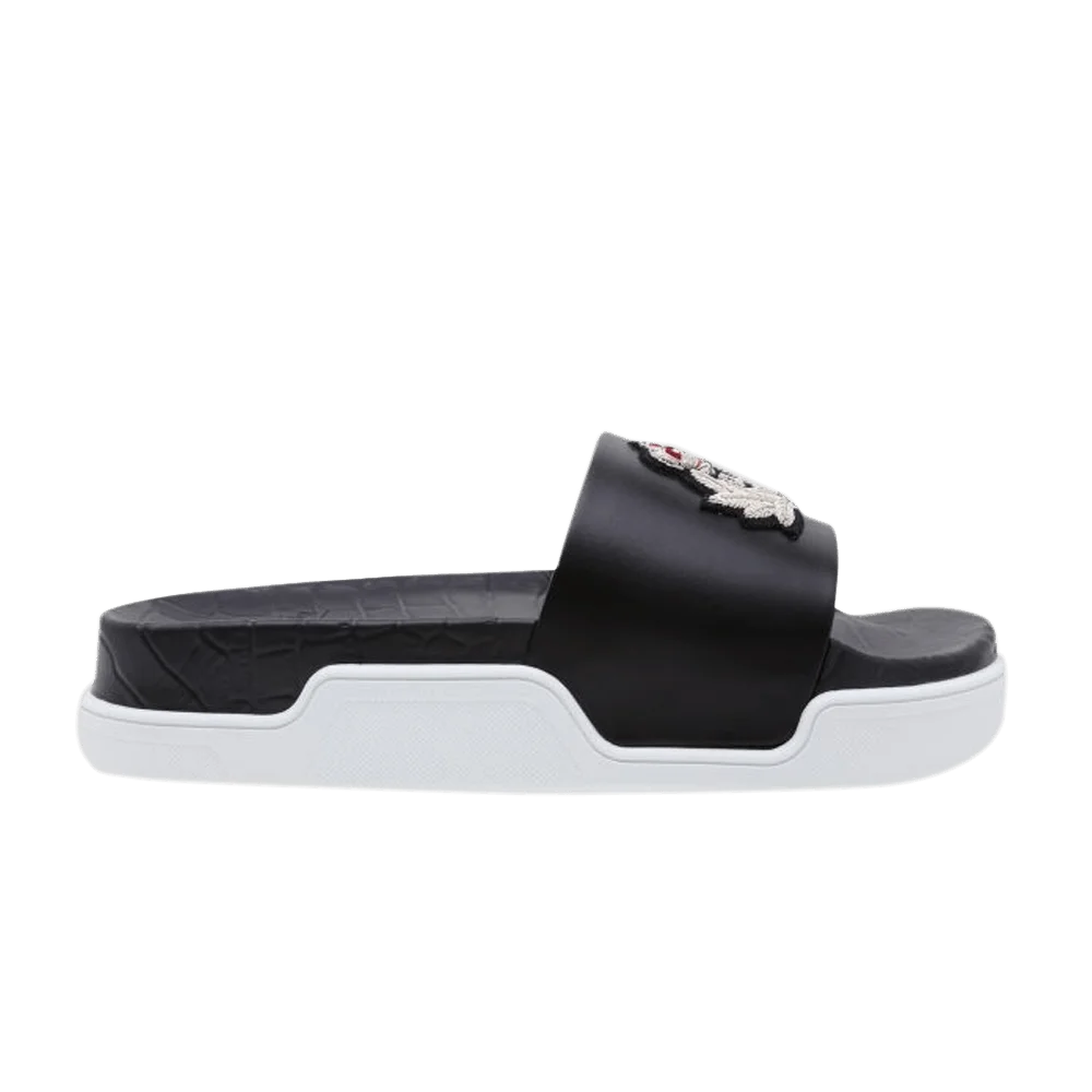 Tapochki-Christian-Louboutin-Pool-Fun-Slide-Black-Silver
