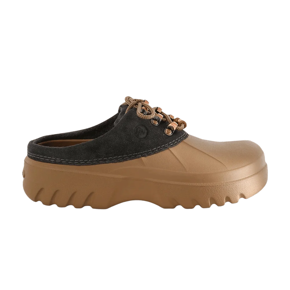 Tapochki-Crocs-Axle-Suede-Mule-Sepia-Dark-Cocoa