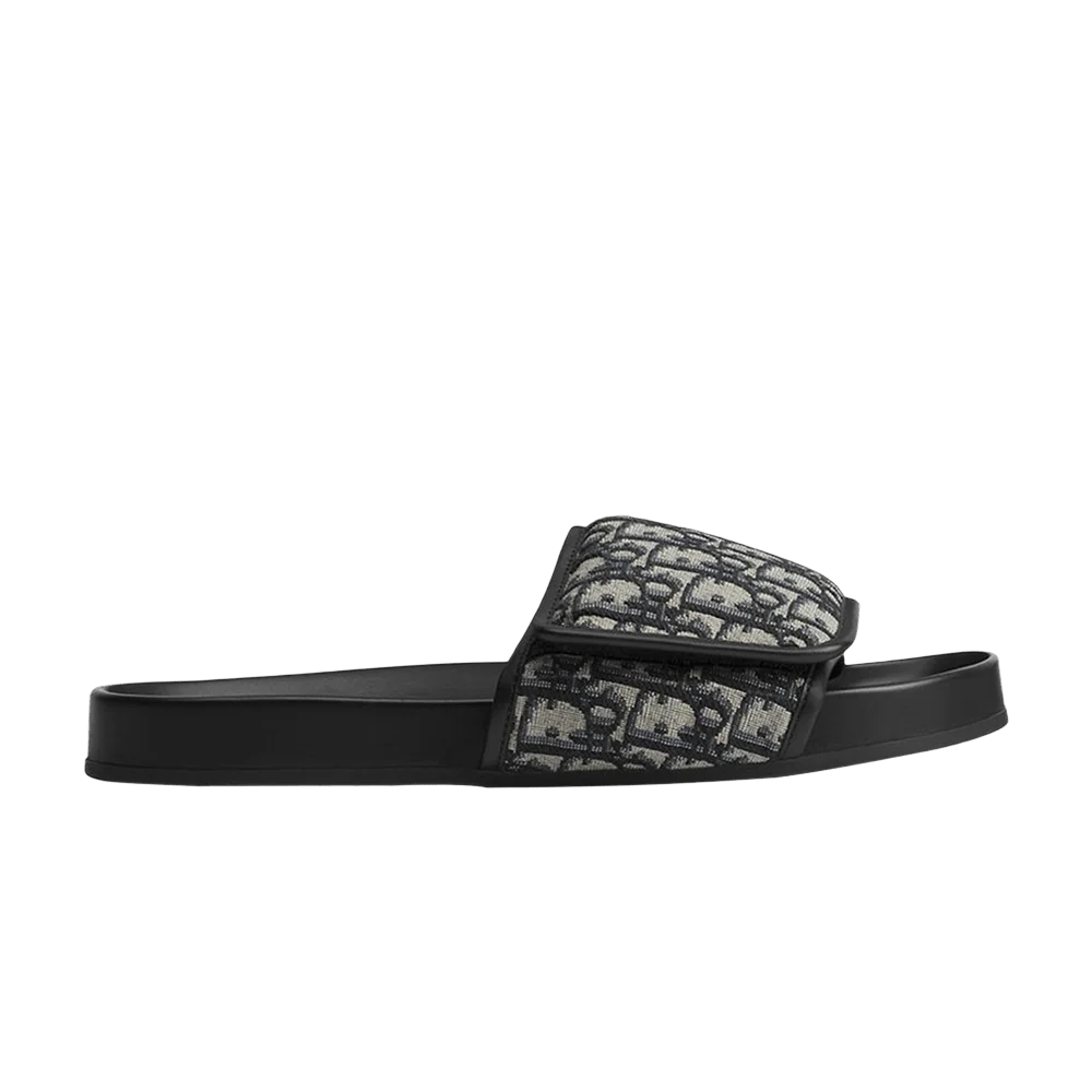 Tapochki-Dior-Aqua-Slide-Beige-Black
