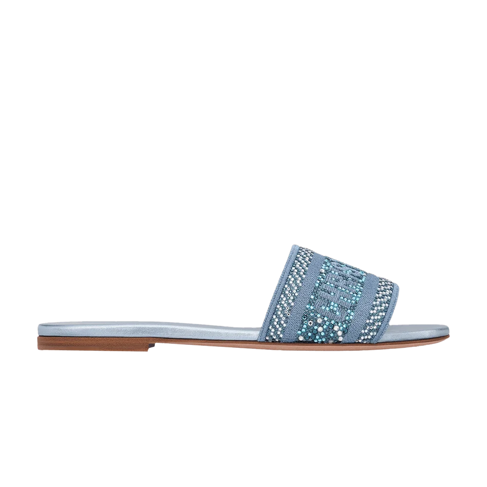Tapochki-Dior-Wmns-DWay-Slide-Metal-Sky