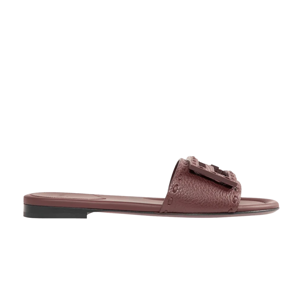 Tapochki-Fendi-Wmns-Baguette-Slide-Bordeaux