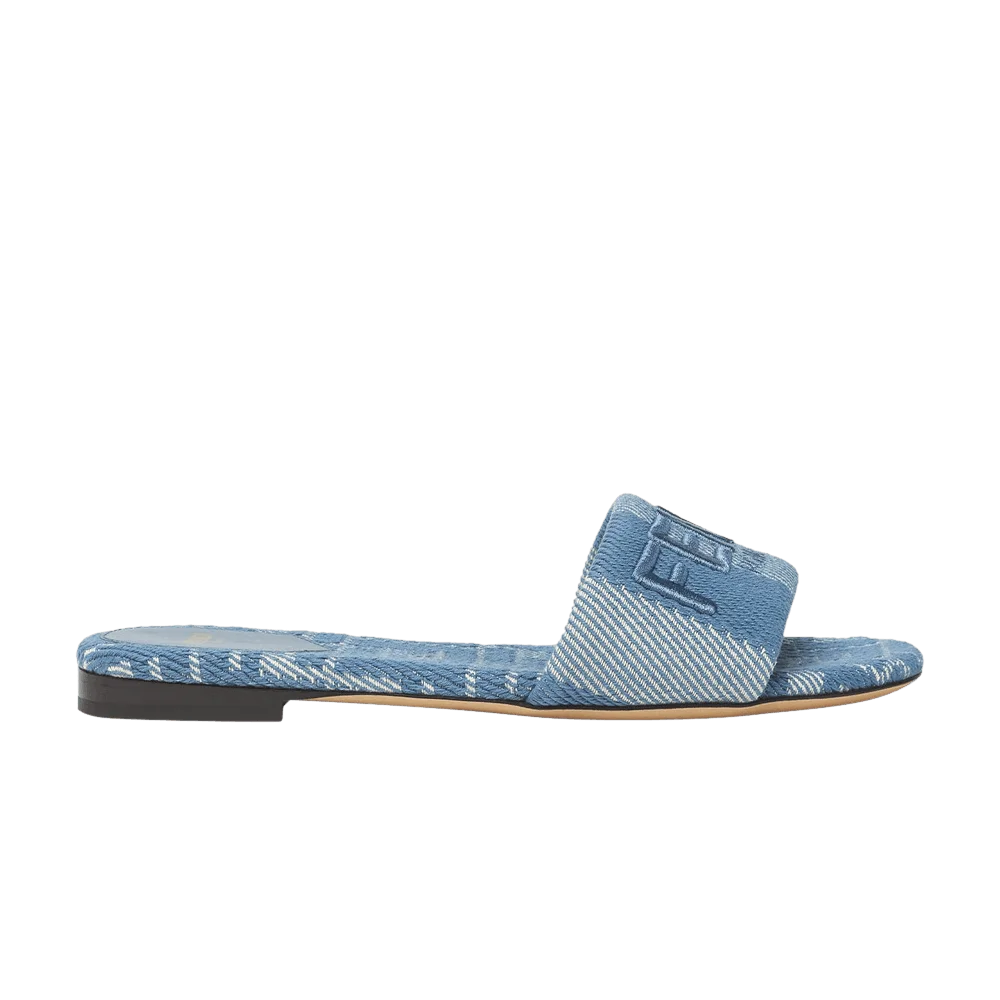 Tapochki-Fendi-Wmns-Sunshine-Slide-Light-Blue-Denim-Effect