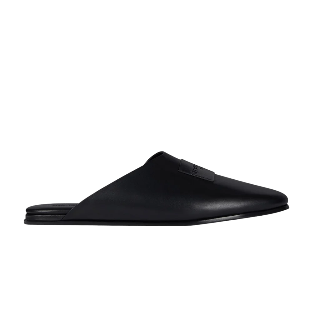 Tapochki-Givenchy-Wmns-Label-Flat-Mule-Black