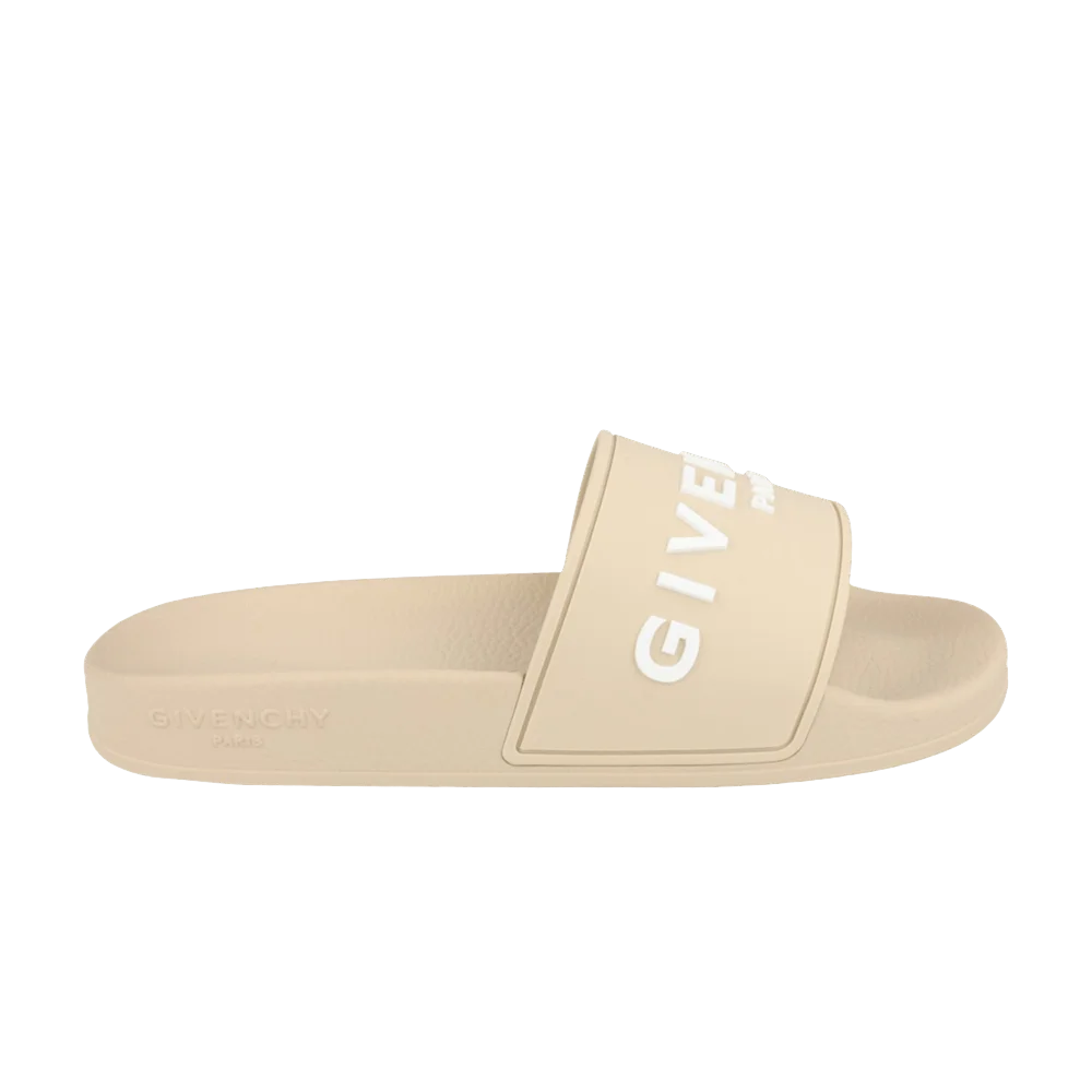 Tapochki-Givenchy-Wmns-Logo-Signature-Slide-Beige