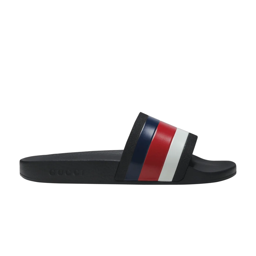 Tapochki-Gucci-Pursuit-72-Slide-Blue-White-Stripe