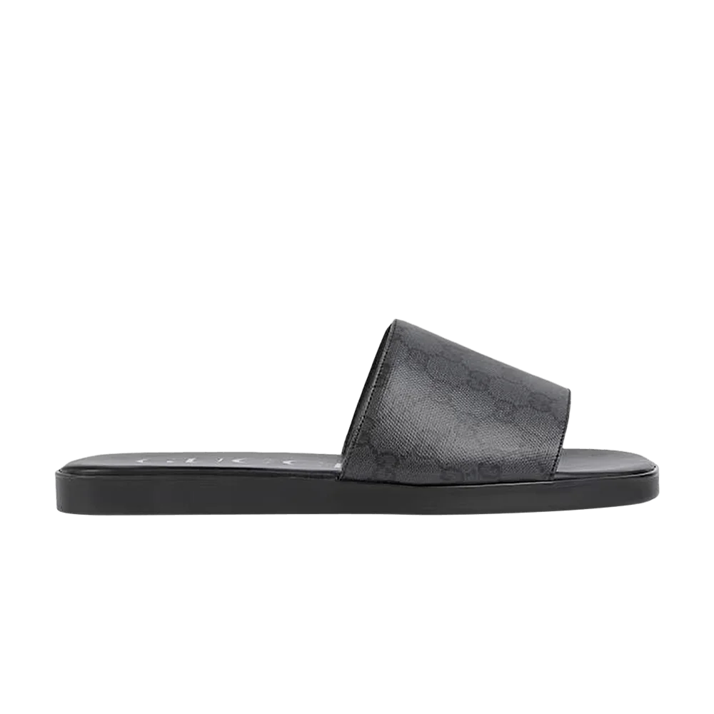 Tapochki-Gucci-Slide-Sandal-Black