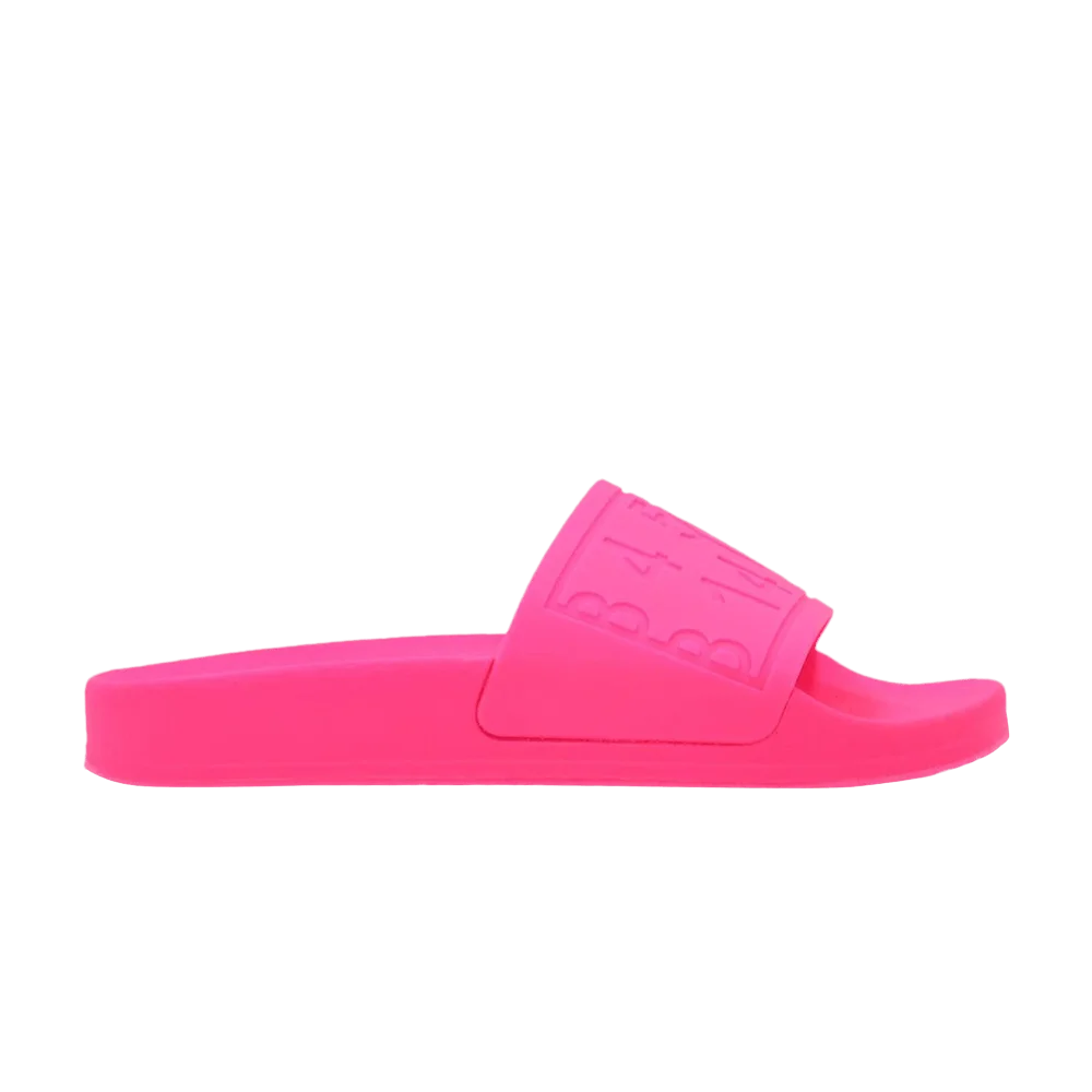 Tapochki-MM6-Maison-Margiela-Wmns-Logo-Slide-Pink