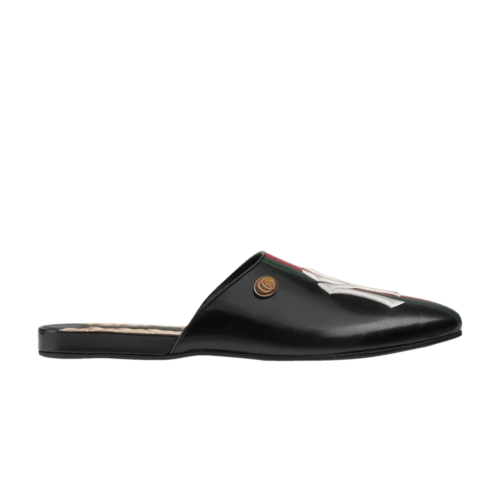 Tapochki-New-York-Yankees-x-Gucci-Princetown-Slipper-Black
