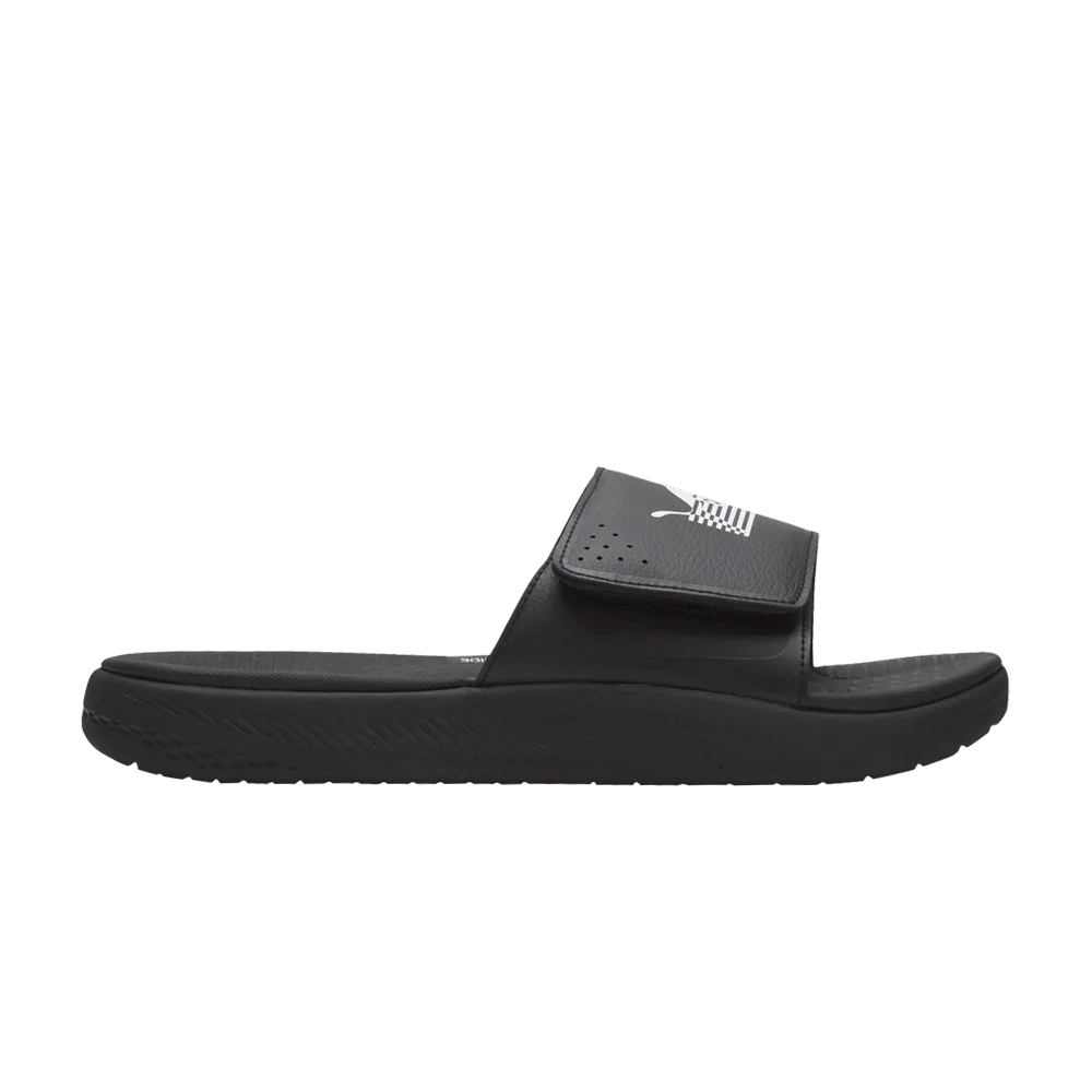 Tapochki-Nipsey-Hussle-x-Puma-Softride-Slide-The-Marathon-Continues-Black-White