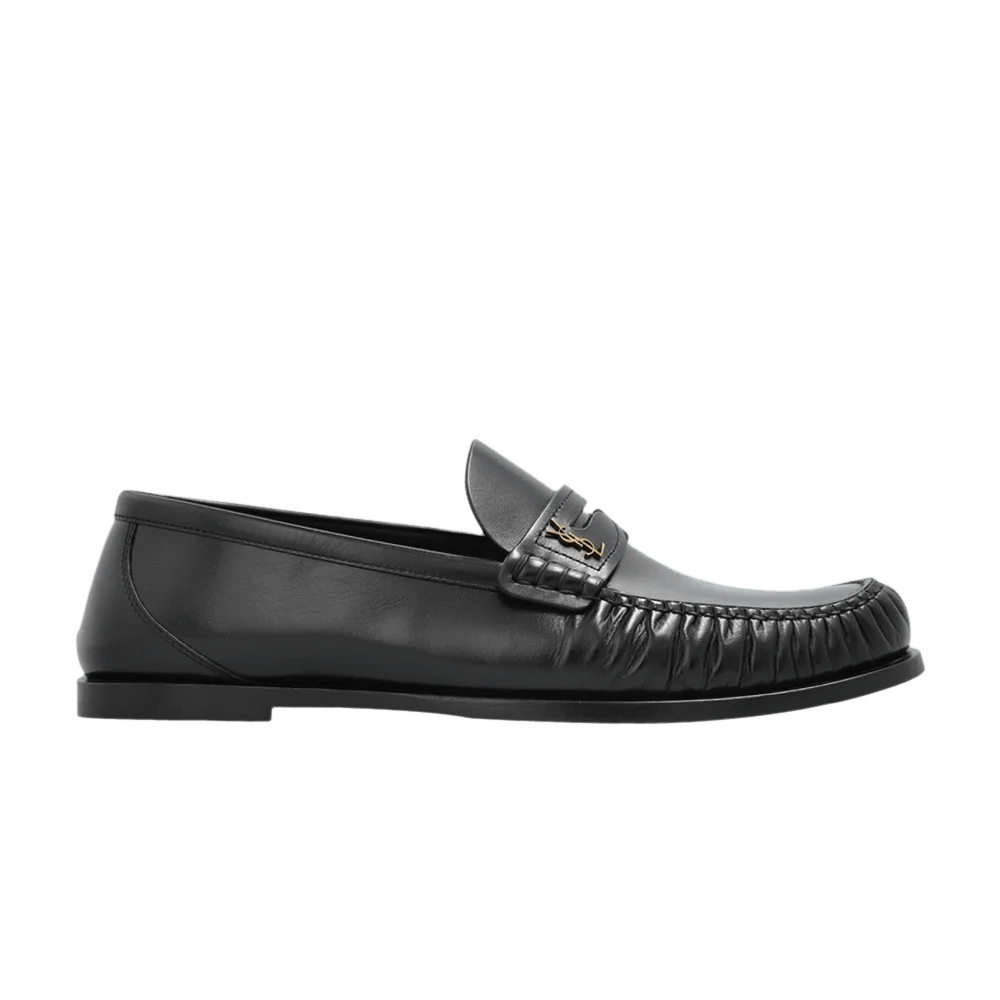 Tapochki-Saint-Laurent-Le-Loafer-Penny-Slippers-Black