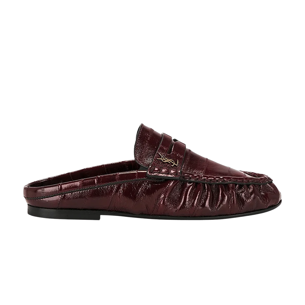 Tapochki-Saint-Laurent-Wmns-Le-Loafer-Mule-Deep-Bordeaux