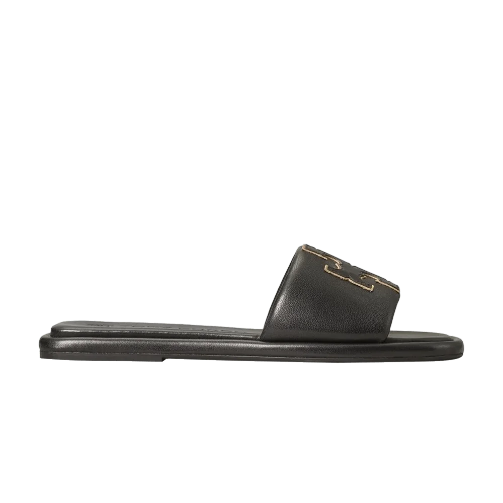 Tapochki-Tory-Burch-Wmns-Double-T-Sport-Slide-Perfect-Black-Gold