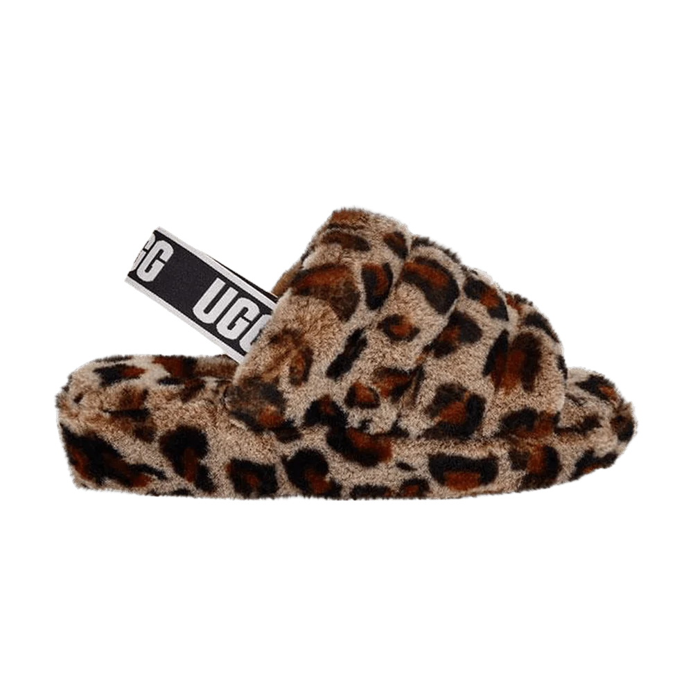 Tapochki-UGG-Wmns-Fluff-Yeah-Slide-Leopard