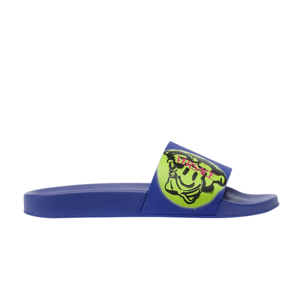 Tapochki-Versace-Medusa-Smile-Slide-Blue