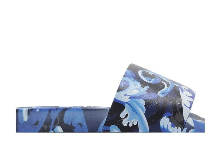 Tapochki-Versace-Slide-Baroccoflage-Print-Blue-1