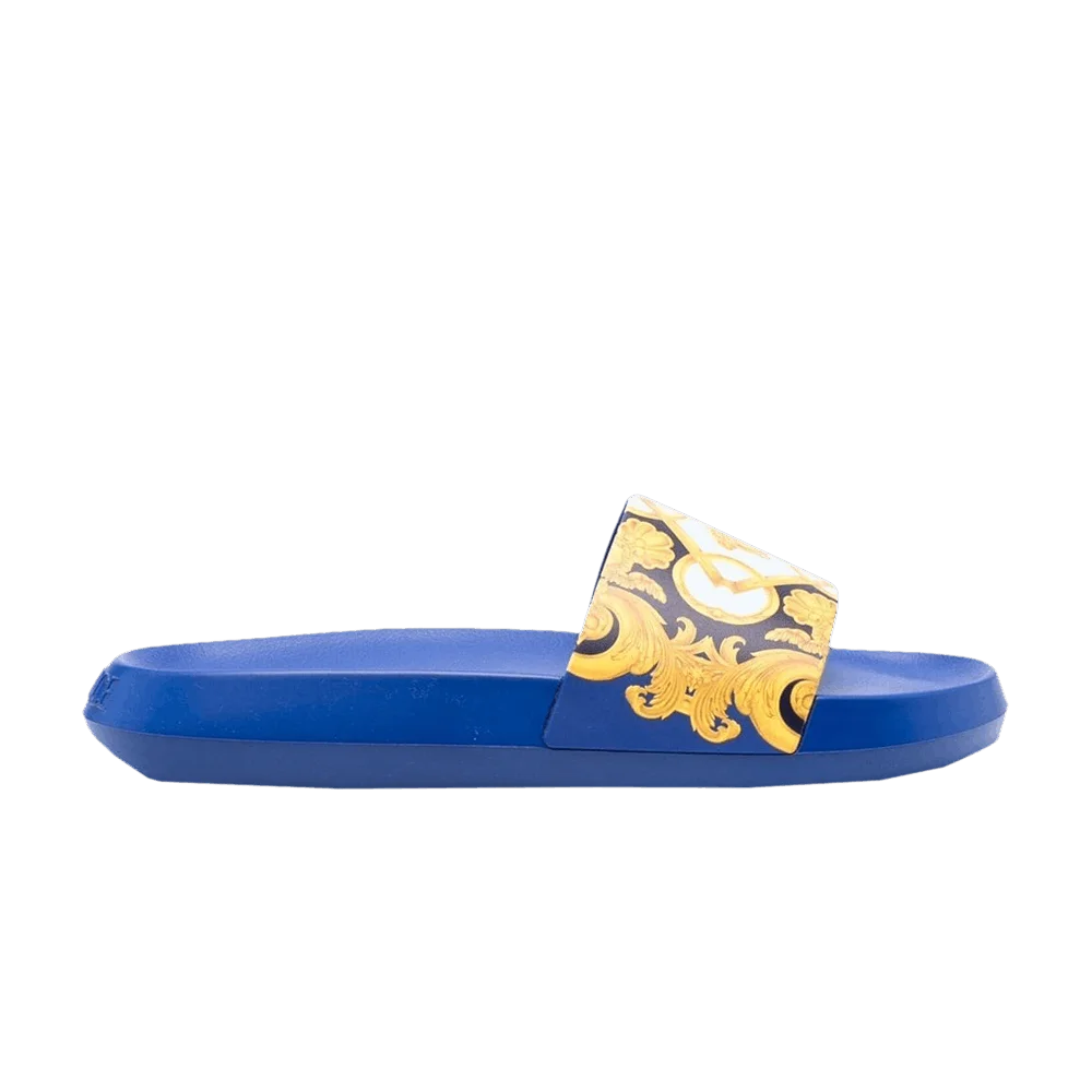 Tapochki-Versace-Slide-Blue-Baroque