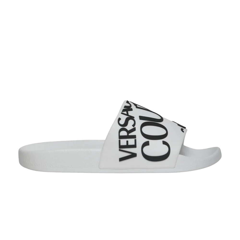 Tapochki-Versace-Wmns-Logo-Slide-White-Black