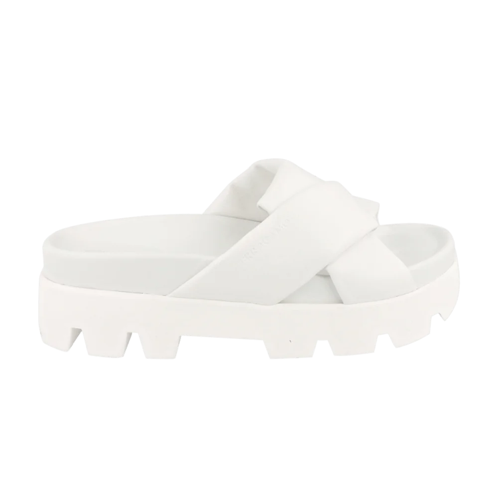 Tapochki-Wmns-Ferragamo-Air-Lug-Leather-Slide-White