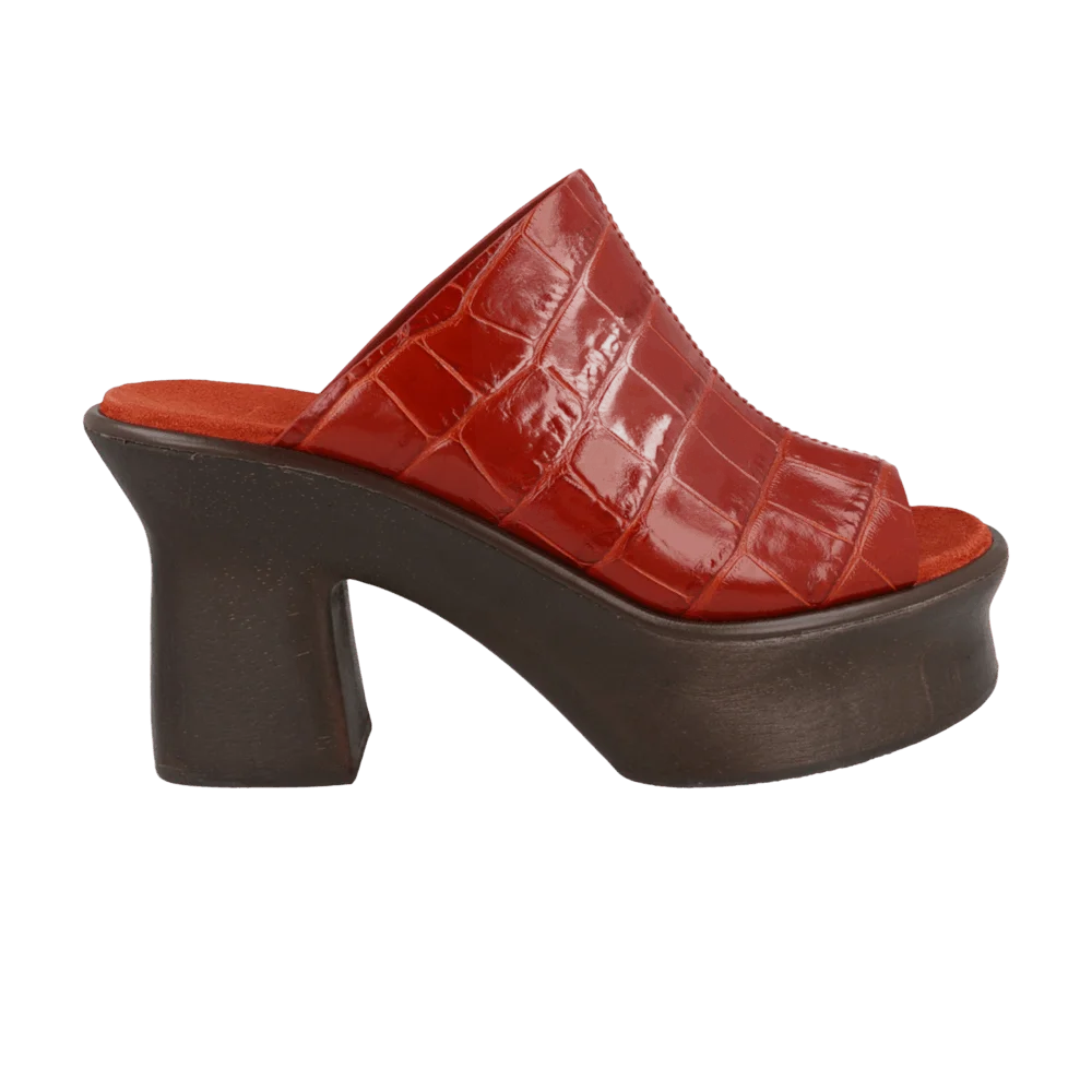 Tapochki-Wmns-Ferragamo-Samanta-Croc-Embossed-Platform-Mule-Rust