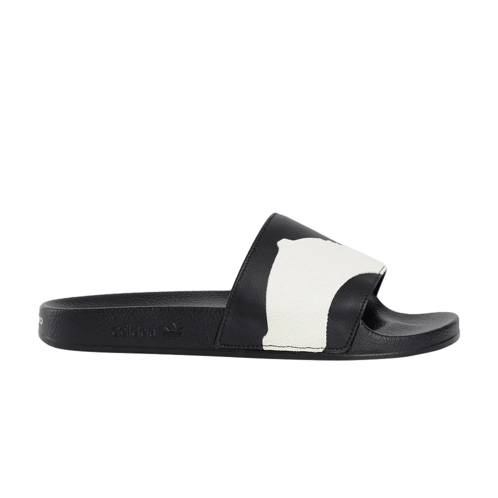 Tapochki-adidas-Y-3-Adilette-Slide-Black-White