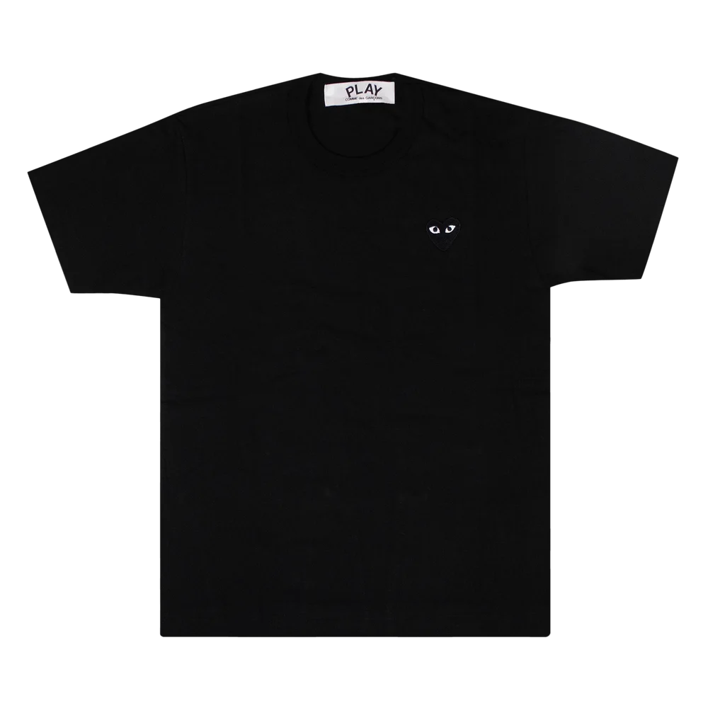 Comme-des-Gar-ons-PLAY-Heart-T-Shirt-Black-