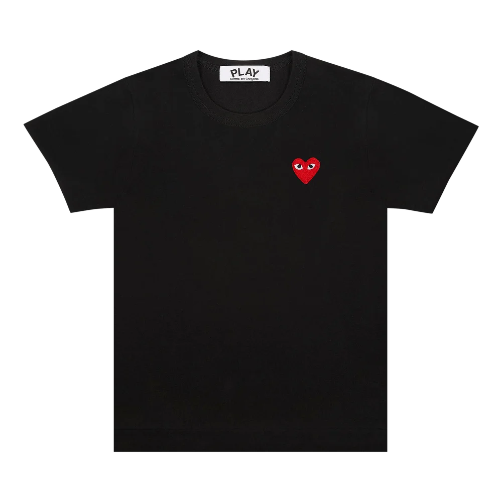 Comme-des-Gar-ons-PLAY-Heart-T-Shirt-Black-1-1