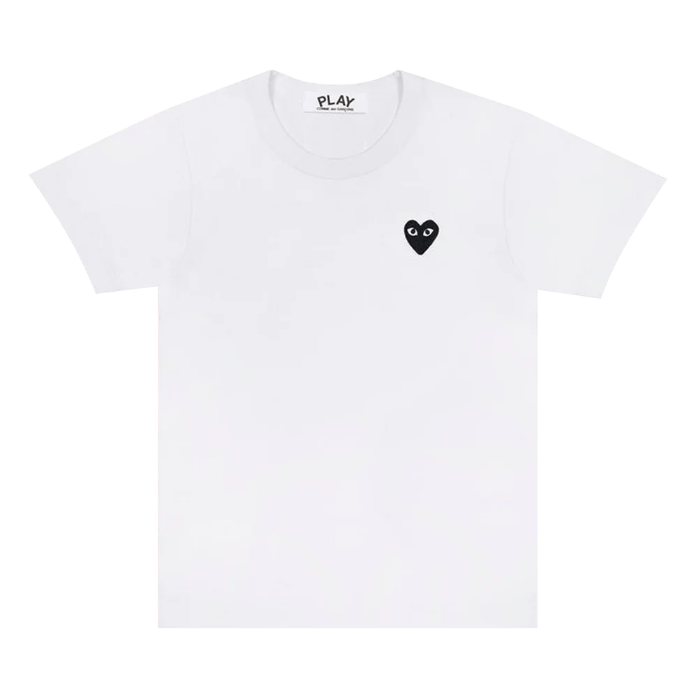 Comme-des-Gar-ons-PLAY-Heart-T-Shirt-White-