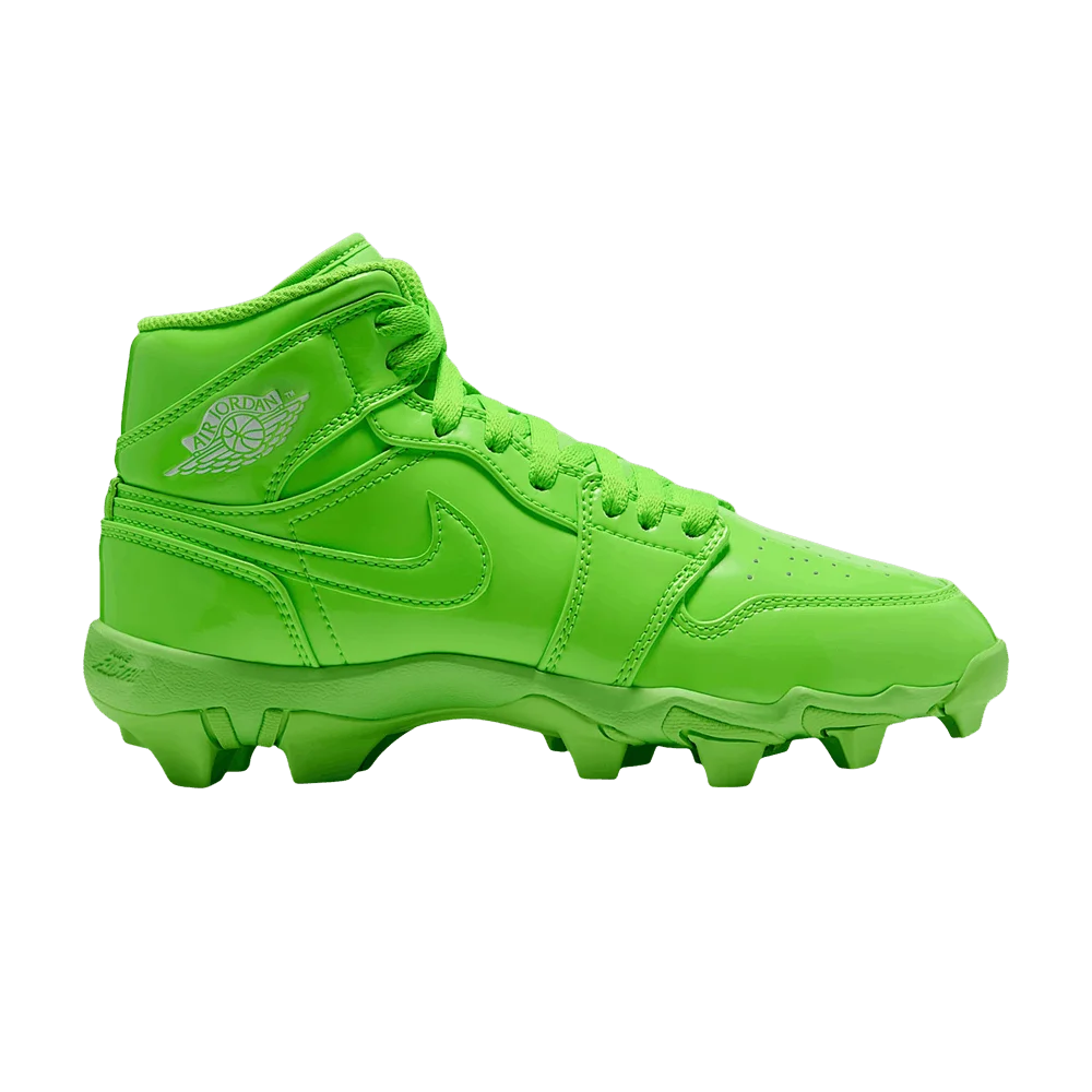 Krossovki-Air-Jordan-1-Mid-Little-GS-Electric-Green-White-Electric-Green-