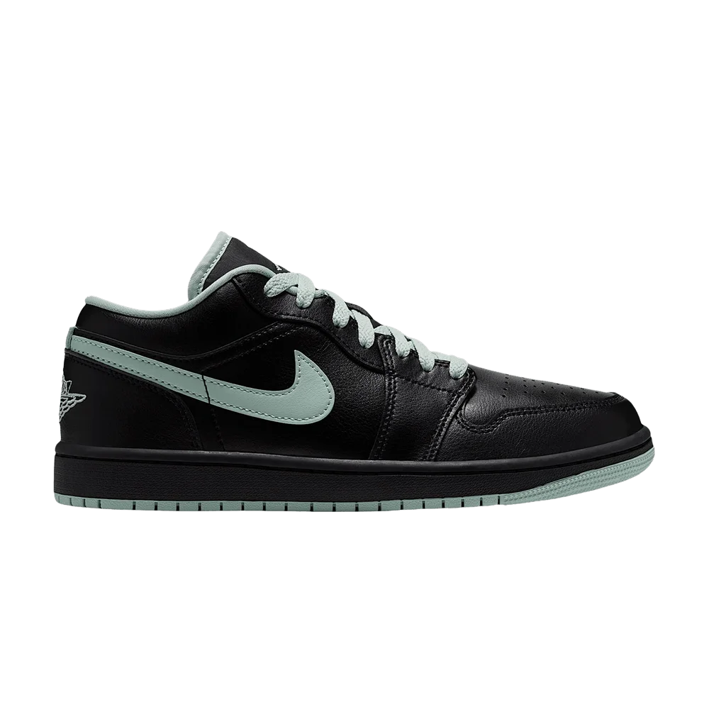 Krossovki-Air-Jordan-Wmns-1-Low-Black-Pistachio-Frost-