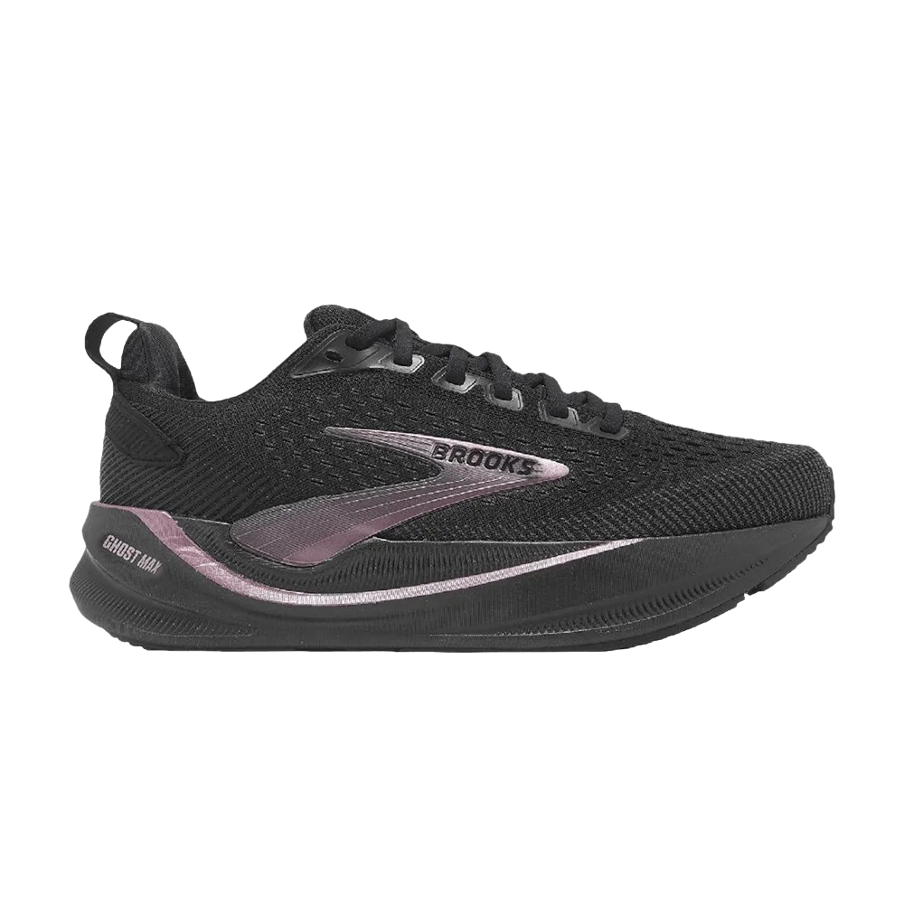 Krossovki-Brooks-Wmns-Ghost-Max-4-D-Wide-Black-Black-Rose-Gold-