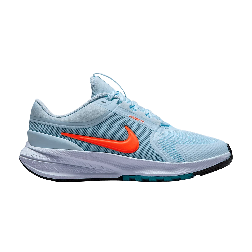 Krossovki-Nike-Star-Runner-5-GS-Glacier-Blue-Energy-Black-Total-Orange-