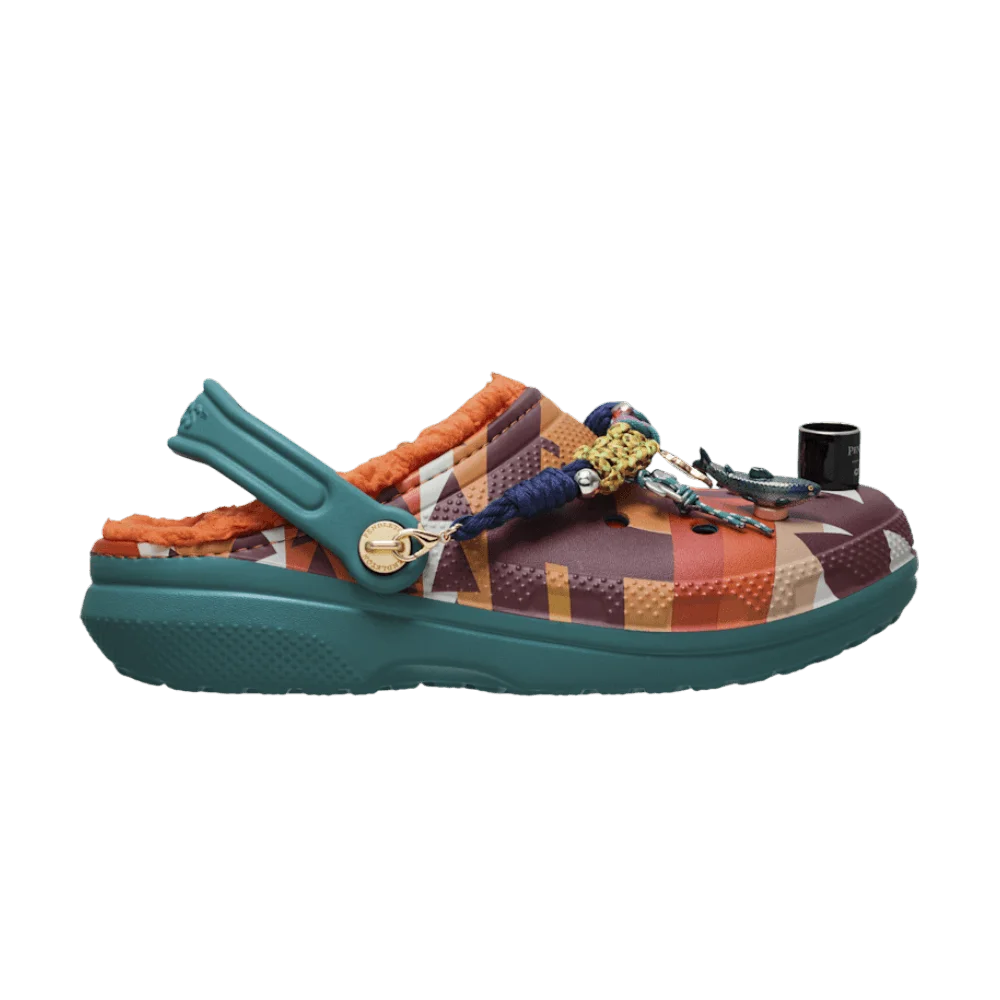 Sabo-Pendleton-x-Crocs-Classic-Lined-Clog-Multicolor-