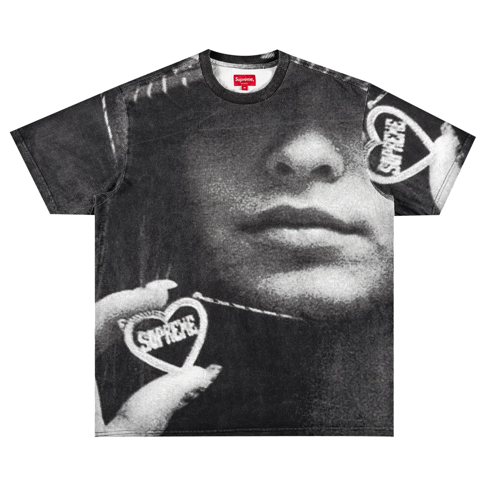 Supreme-Kim-Necklace-Short-Sleeve-Top-Black-